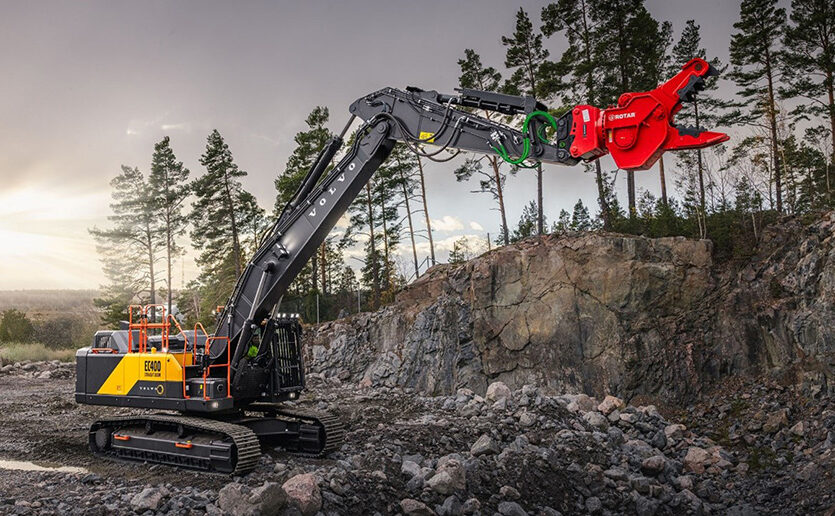 EC400 Straight Boom