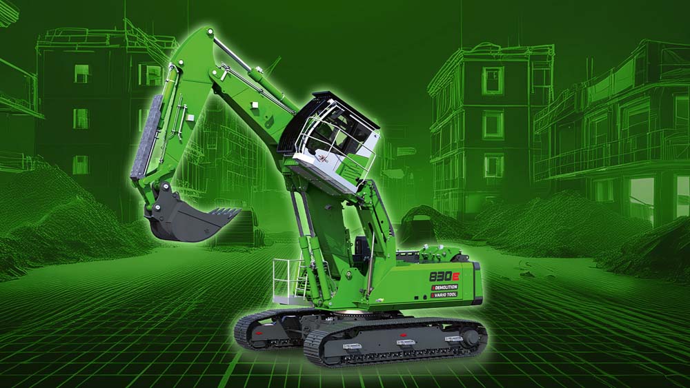 SENNEBOGEN Abbruchbagger 830 E Demolition Vario Tool