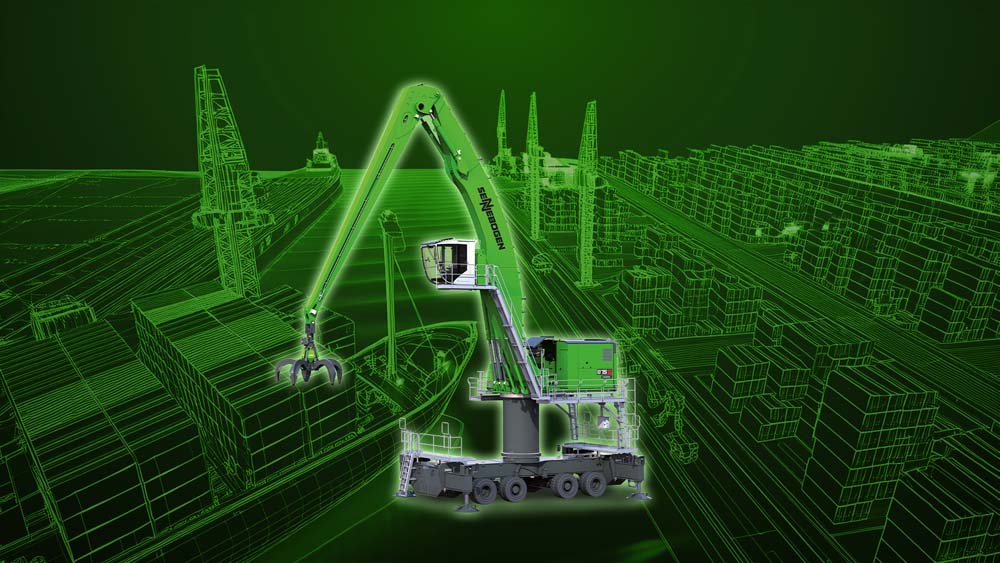 PI Bauma 2025 875G Hybrid Port Material Handler 1 