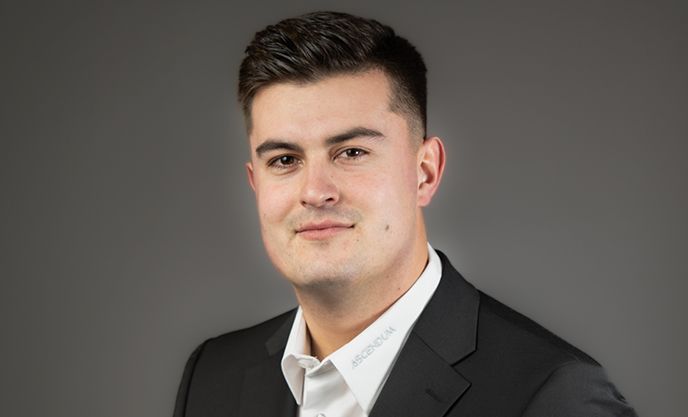 Ascendum Vertriebsrepräsentant Philipp Gerber