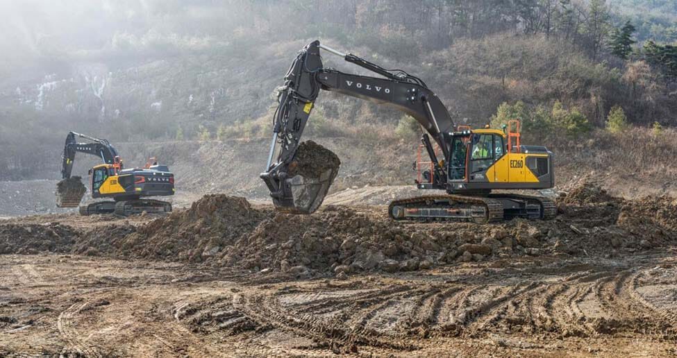 Volvo EC260 und EC300
